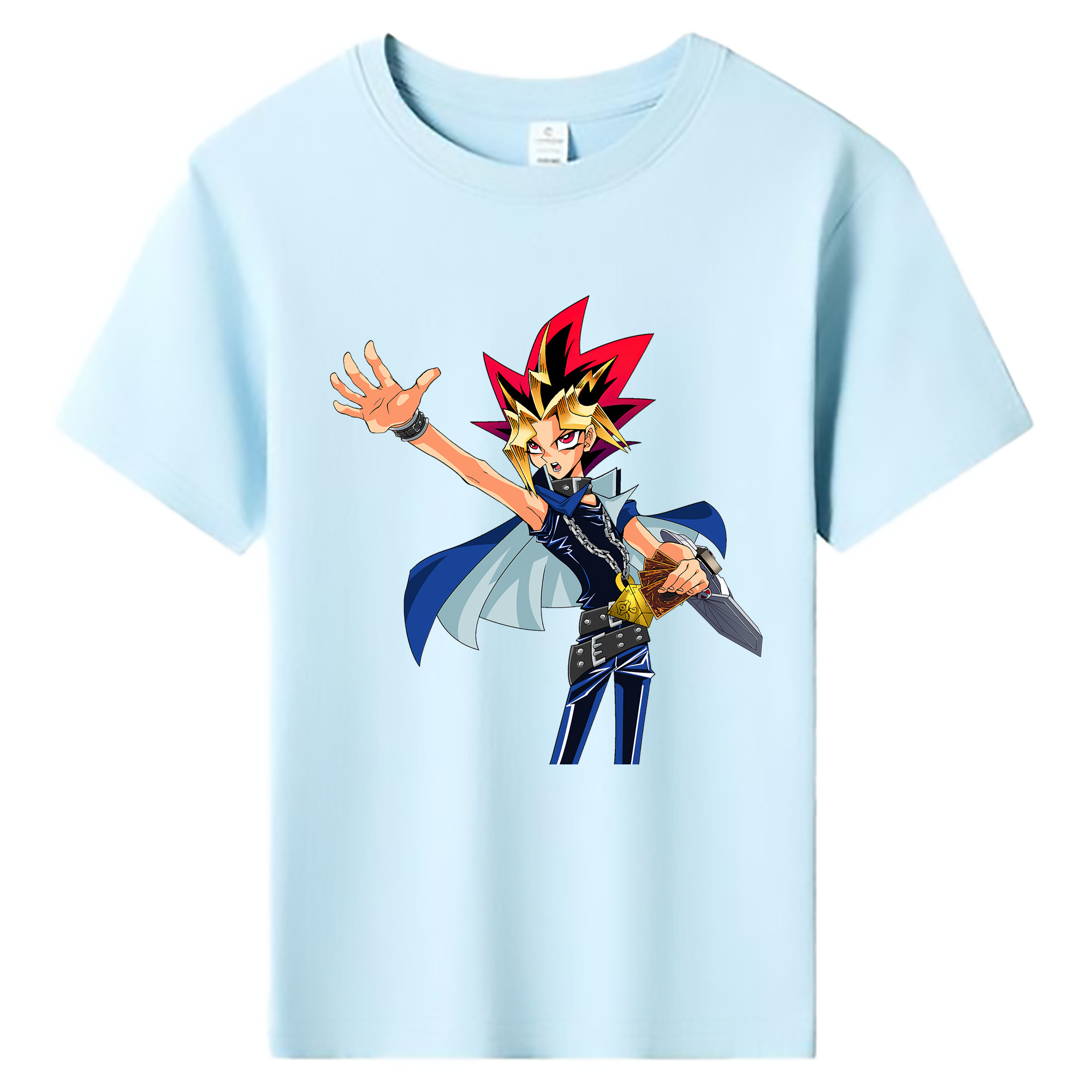 （画像用） 遊☆戯☆王 Yu-Gi-Oh! 綿100％キッズTシャツ（フロントプリント）